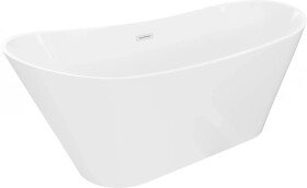 MEXEN - DORA volně stojící vana 150x75, bílá bez krytky přepadu a zátky 52071507500-SS