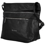 Stylová dámská koženková crossbody kabelka Olbba, černá new