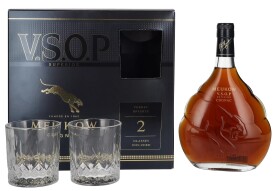 Meukow VSOP Superior 40% 0,7 l (dárkové balení 2 sklenice)