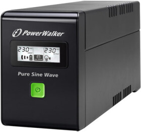 PowerWalker VI 800 SW FR / záložní zdroj UPS / 800 VA / 480 W / 2x FR / RJ11 / RJ45 / USB (10120086)