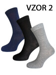 EVONA a.s. Klasické ponožky 5093 3 vzor 2 - PON 5093 3 E-VZOR 2 39-42