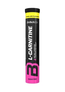 BioTech L-Carnitine 500 20 tbl lemon lime (šumivé) (00260)