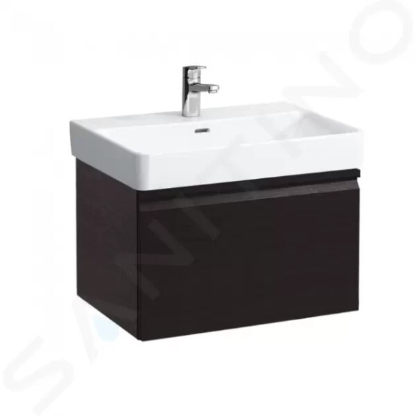 Laufen - Pro S Umyvadlová skříňka, 665x450x390 mm, 1 zásuvka, wenge H4834520964231