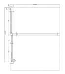RAVAK - Roll Sprchová stěna Walk-In 110x195 cm, chrom/čiré sklo X9WVD0C00Z1