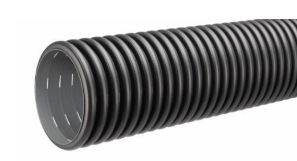 MIDAS STORM PIPE DN/ID 200 částečně perf. 220° vsakovací trubka (LP) z PE-HD, , tyče 6 m, SN8