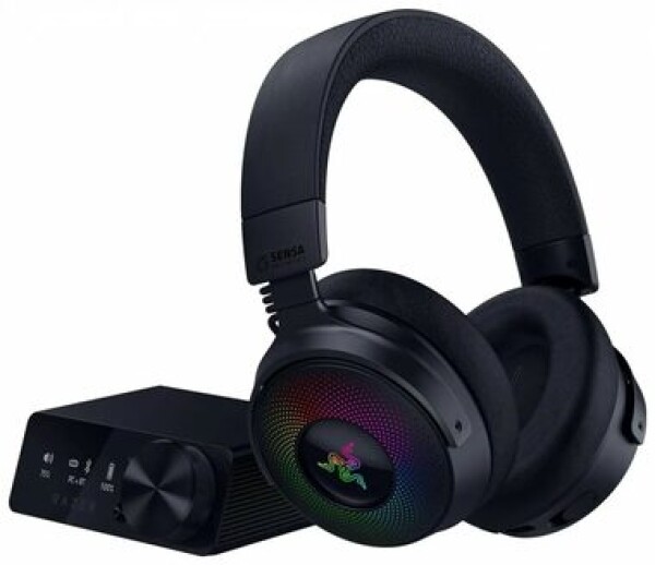 Razer Kraken V4 Pro černá / herní bezdrátová sluchátka / mikrofon / 2.4GHz / Bluetooth / USB (RZ04-05160100-R3M1)