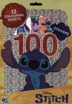 Lilo Stitch - 100 samolepek s omalovánkovými listy