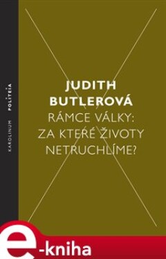 Rámce války - Judith Butler (e-kniha)