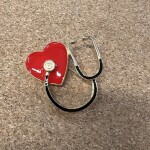 Pinarna.cz Fonendoskop se srdcem / Láska k medicíně