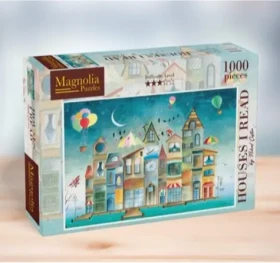 MAGNOLIA Puzzle Domy, o kterých jsem četl