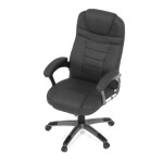 Kancelářské křeslo, houpací mechanismus, černá látka, KA-C713 BK2