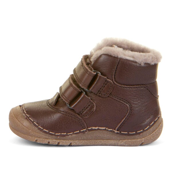 Dětské zimní boty Flexible PAIX UP WINTER Dark Brown, Froddo, G2110143-4, tmavě hnědá - 30