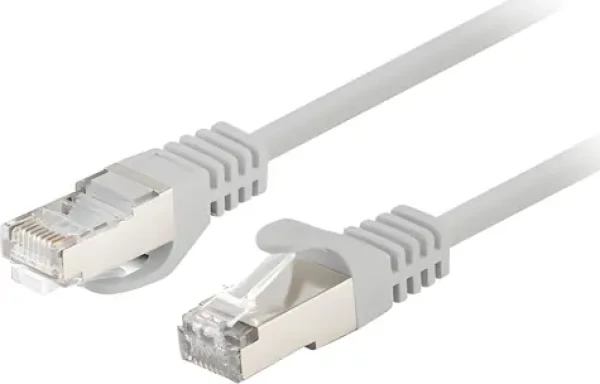 Lanberg CAT6 FTP 1 m šedá / Patch kabel / RJ45-RJ45 / Fluke Passed / 10 ks (PCF6-20CC-0100-S)