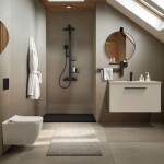 IDEAL STANDARD - ALU+ Sprchový set s termostatem, průměr 26 cm, 2 proudy, hedvábná černá BD583XG