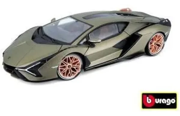 Bburago TOP Lamborghini Sián FKP 37 bílá