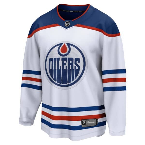 Fanatics Pánský dres Edmonton Oilers NHL Breakaway Away Jersey Velikost: XXL