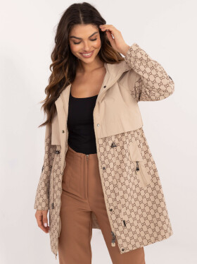 Bunda MBM KR SC218.57P béžová - FPrice XXL