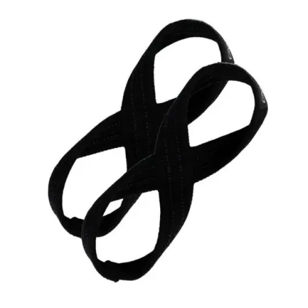 Trhačky Figure 8 Black - GymBeam (S, černá) (73591-4-S)