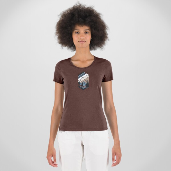 KARPOS Valley W T-Shirt, Gianduia Brown velikost: S