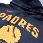 Nike Pánská mikina San Diego Padres MLB City Connect Club Hoodie Velikost: S