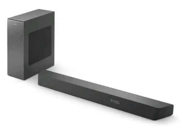 Philips TAB8507B/10 černá / 3.1 soundbar / 300W / Bluetooth / WiFi / AUX / USB / ARC / optický vstup (TAB8507B/10)