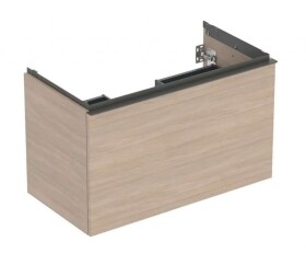 GEBERIT - Acanto Umyvadlová skříňka, 89x54x48 cm, 2 zásuvky, dub 503.005.JH.1