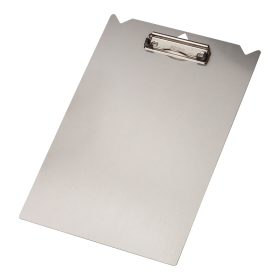 Djois desky s klipem, A4+, hliník/PP kompozit, šedý, 1 ks