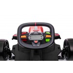 Mamido Dětská elektrická motokára Fast 3 Drift červená