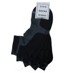 Bushman Pánské i dámské ponožky Short Set 2,5 černé 43-46