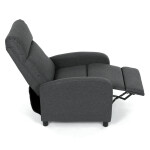 Polohovací křeslo, šedá, látka, TV-W3397 GREY2