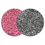 Dortisimo 4Cake Cukrová srdíčka růžová a stříbrná (120 g)