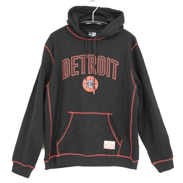 New Era Pánská mikina Detroit Pistons NBA 2023 City Edition Oversized Hoodie Velikost: S