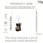 Ptakoviny.cz Přívěšek na klíče kávovar