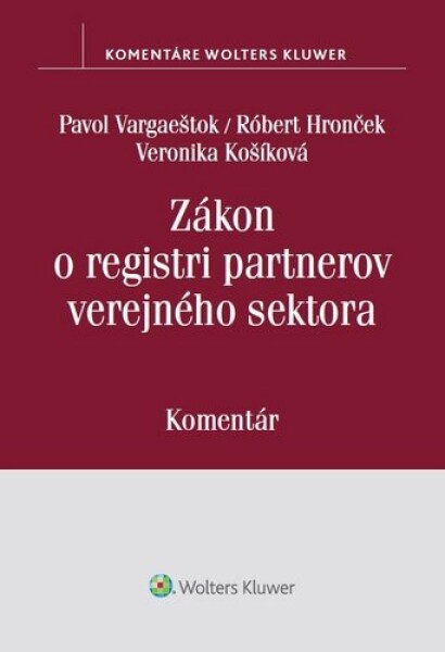 Zákon registri partnerov verejného sektora