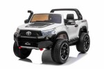 Mamido Dětské elektrické autíčko Toyota Hilux 4x4 bílé