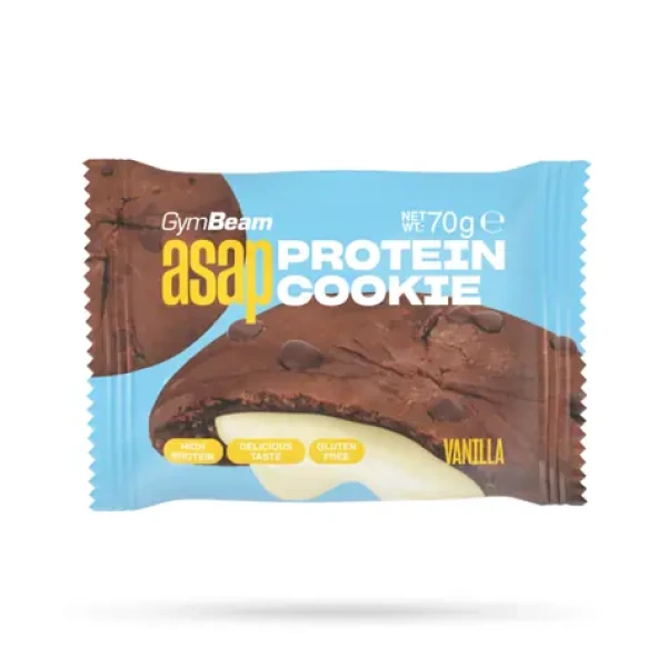 ASAP Protein Cookie - GymBeam (vanilka, 70 g) (99889-8-70g-vanilka)