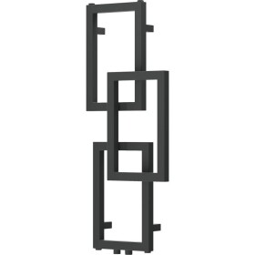 MEXEN - Grid otopný žebřík/radiátor dekorativní 870 x 360 mm, 209 W, antracit W215-0870-360-00-66