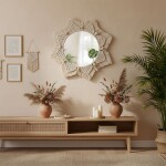 REA - Nástěnné zrcadlo Boho 53CM 322048 HOM-03004