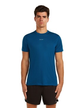 Pánské merino triko s krátkým rukávem ICEBREAKER Mens 125 Cool-Lite Speed SS Tee, Atlantis velikost: S