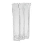 House Doctor Skleněná váza Zuri Clear 31 cm, čirá barva, sklo