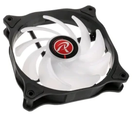 RAIJINTEK Eos 12 RBW ADD-2 set 2 ks černá / 120 mm / 28 dB @ 1800 RPM / 75 CFM / RGB / 4.pin PWM (0R40B00215)