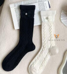 Magnetis ponožky CO5024 Zirkonová květina černá univerzální