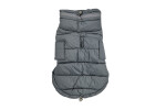 Taro zimní bunda pro velkého psa až 80 cm Barva: Šedá, Délka zad (cm): 41, Obvod hrudníku: 58 - 68 cm