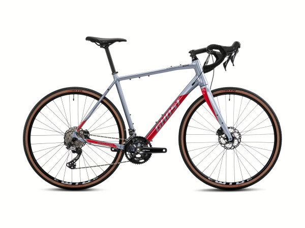 Gravel GHOST Road Rage Advanced Light Blue Grey/Red Velikost: XL