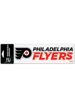 Wincraft Samolepka Philadelphia Flyers Logo Text Decal% 1 ks