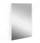 Kielle Arkas I - Zrcadlová skříňka s LED osvětlením, vyhříváním a USB portem, 55x70x13 cm, bílá 50111610