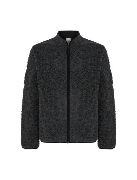 ICEBREAKER Mens Merino 960 RealF High Pile LS Zip, Jet Heather/Black (vzorek) velikost: M
