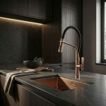 REA - Kuchyňská baterie CASTOR - Copper Brush REA-B4320