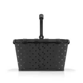 Nákupní košík Reisenthel Carrybag Frame Glossy dots black