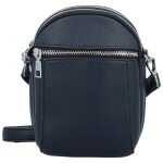 Trendy dámská koženková crossbody kabelka Kirké, tmavě modrá